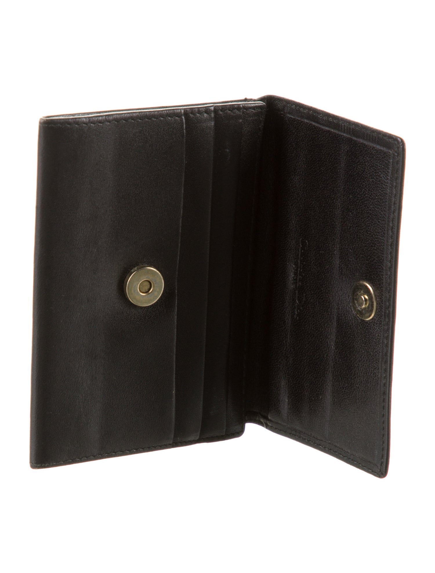 Christian Dior Vintage Leather Trifold Wallet